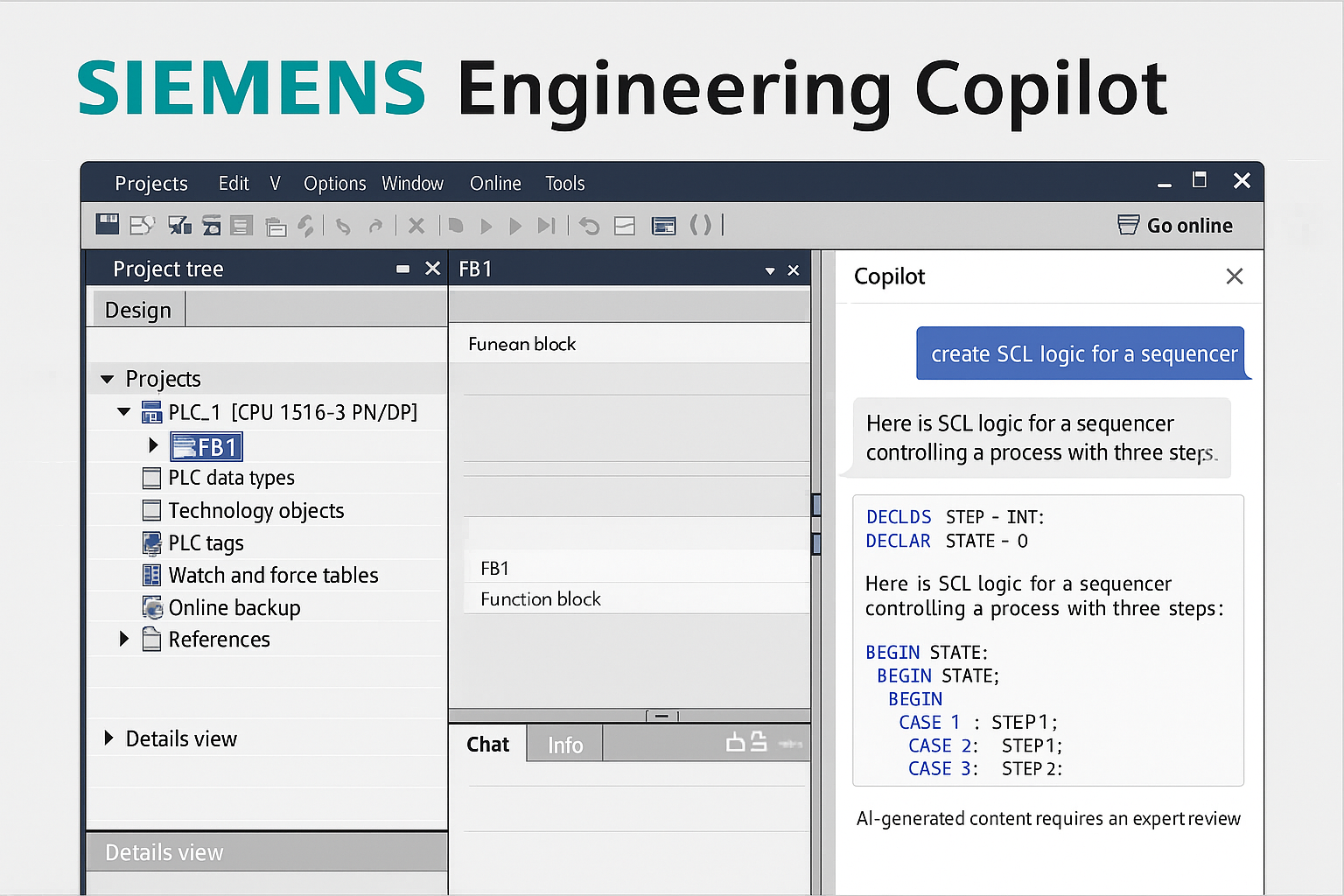 Siemens engineering Copilot