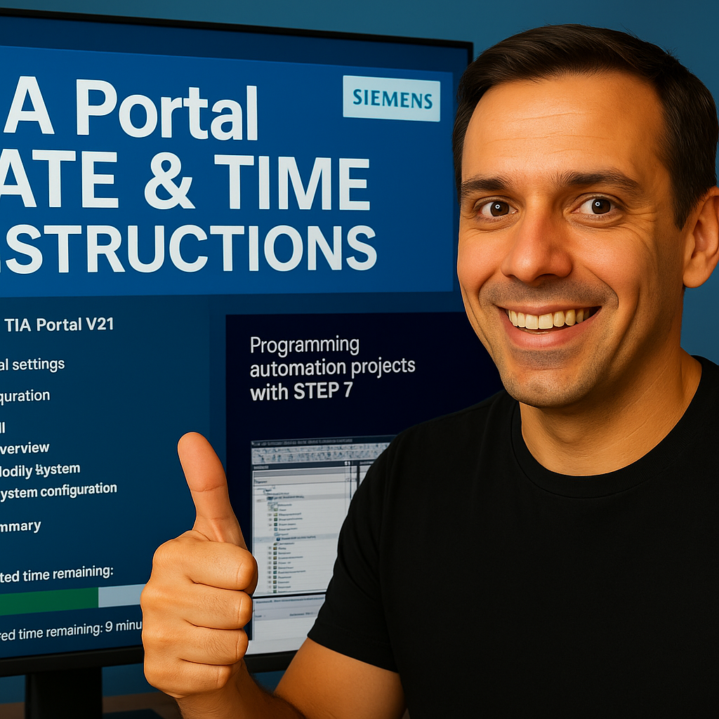 TIA Portal Date & Time Instructions Explained