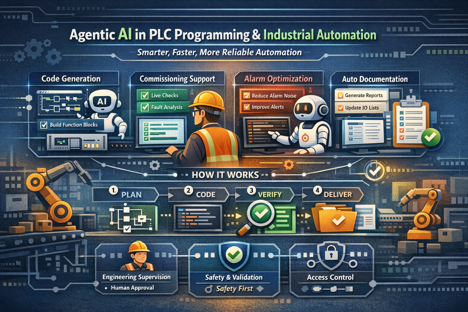 agentic AI for PLC programming